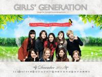 Girls' Generation and Dangerous Boys With CD December 2011