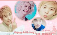 Happy brithday sungmin