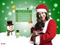 Geun Suk "JAN. 2012 Calendar"