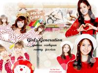 snsd--christ mas (Art) wallpaper.