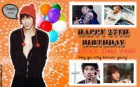 JUNG YUNHO 27th BIRTHDAY