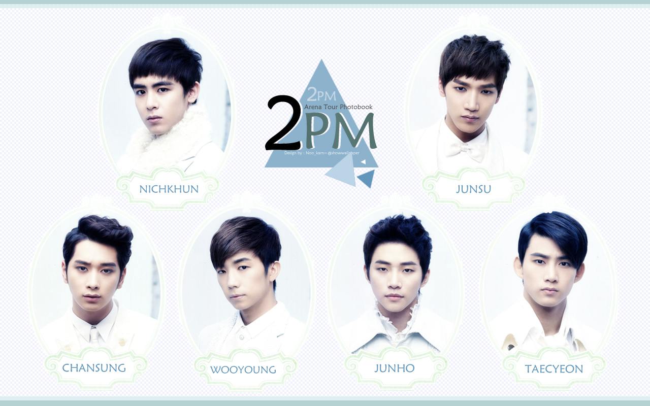 2PM  arena tour photobook Wallpaper