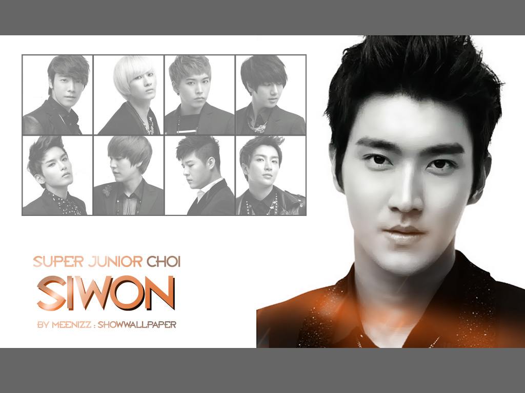 Choi Siwon Wallpaper 2012 choi siwon orange wallpaper by meennizz