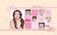 Shinee and Dara for Etude house