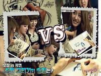Jiyeon VS Boram (draw soyeon challenge)