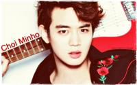 shinee :minho rose