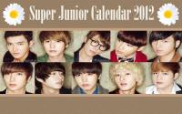 Super Junior Calendar 2012