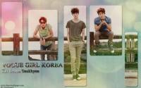 EXO : K,S,B Vogue girl korea