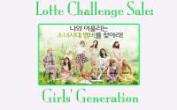 SNSDLotte Challenge Sale