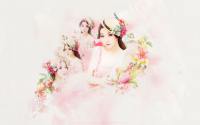 Sweet with flowers