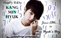 Happy B'day Kang Min Hyuk 'CN Blue'