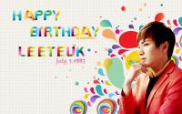 SUJU HBD LEETEUK