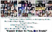 Happy Birthday Park Jung Soo (Lee Teuk)