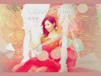 SNSD Goddess : SeoHyun (pink tone ver.)