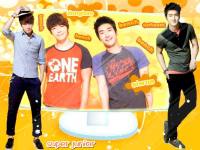 siwon & donghae in bench