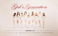 Snsd LG 3D TV - September Calendar