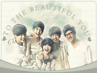 "To The Beautiful You" sketch wallpaper.
