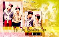 To The Beautiful you