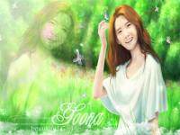 Yoona_SNSD_BG_Ver cartoon