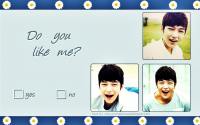 L Myungsoo : Do you like me?