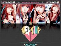 4Minute ♥ Hyun Ah : ICE CREAM 2nd Mini Album "Melting"