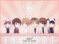 EXO- K cute cartoon ver.