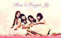 Girl's Day : Don't Forget Me