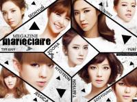 SNSD On marieclaire Megazine