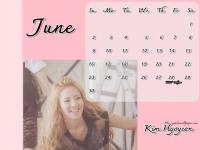 Calender 2013 GG(June)