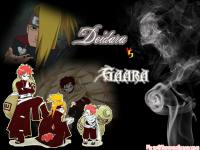 Deidara VS Gaara:Naruto