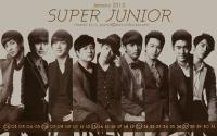 Super Junior January 2013 Calendar