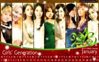 Calendar 2013 Set ::Girls' Generation January:: Ver.2