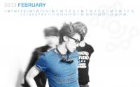 ♥Merry Christmas♥Calendar 2013 by INDYLUHAN : February