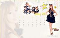 Jiyeon Calender 2012