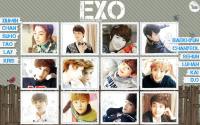 EXO :: Calendar 2013
