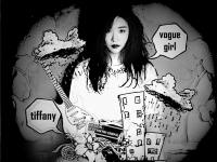 Tiffany_SNSD_Vogue girl_caricature_Megazine ver