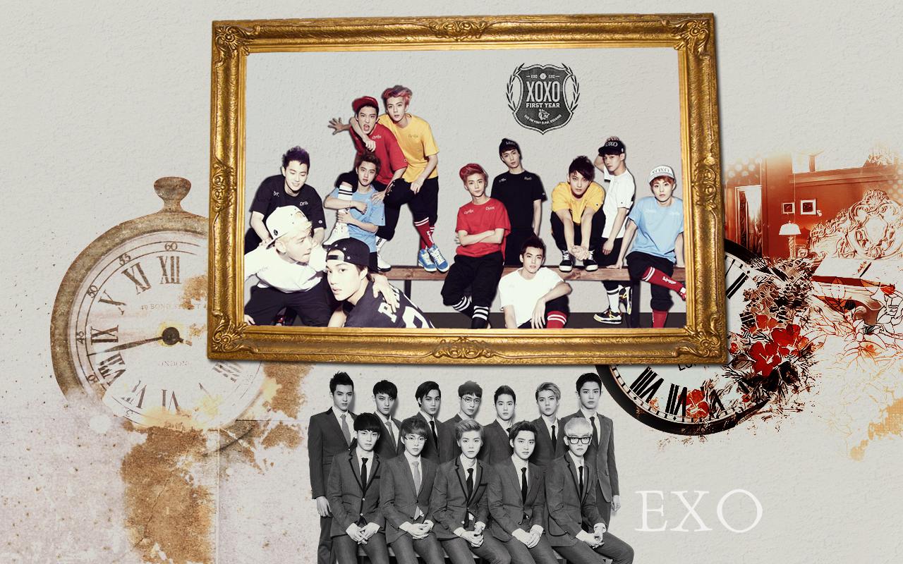 Exo Comeback 2013 XOXO Wallpaper by LuvKpop4eva

