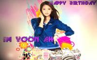 SNSD YOONA HBD + EFFECT ::W::