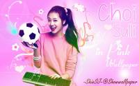 Choi Sulli ::In Pink Wallpaper::