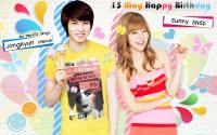 15 May HBD JongHyun(CNBlue) & Sunny(SNSD)