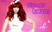 Tiffany SNSD Simple Pink Wallpaper