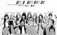 SNSD True Move Black & White version