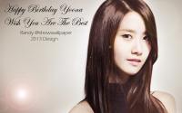 Snsd Yoona HBD 2013 Painting