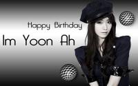 Happy Birthday YoonA Snsd