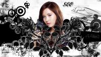 Seohyun Black White