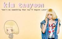 Taeyeon I got a boy Wallpaper
