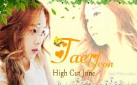 Taeyeon High Cut June Magazine