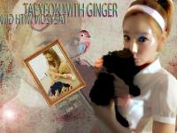 Snsd Taeyeon With GINGER ON GG WORLD TOUR