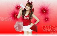 Kim Taeyeon Red And White Design