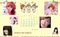 Tiffany | 2012 August Calendar